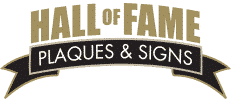 Hall Of Fame Plaques And Signs Logo